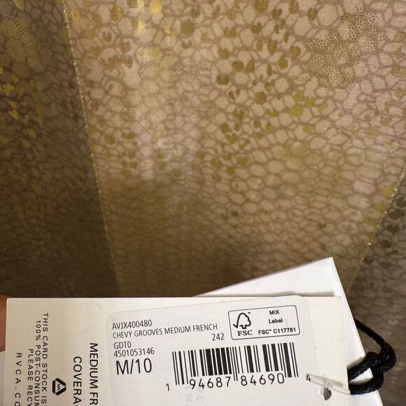 RVCA Bright Green Chevy Grooves High Leg Bikini Bottoms Medium NWT - Picture 4 of 5